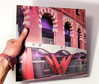 Centro Comercial Arenas de Barcelona Concurso AECC dossier efecto lenticular