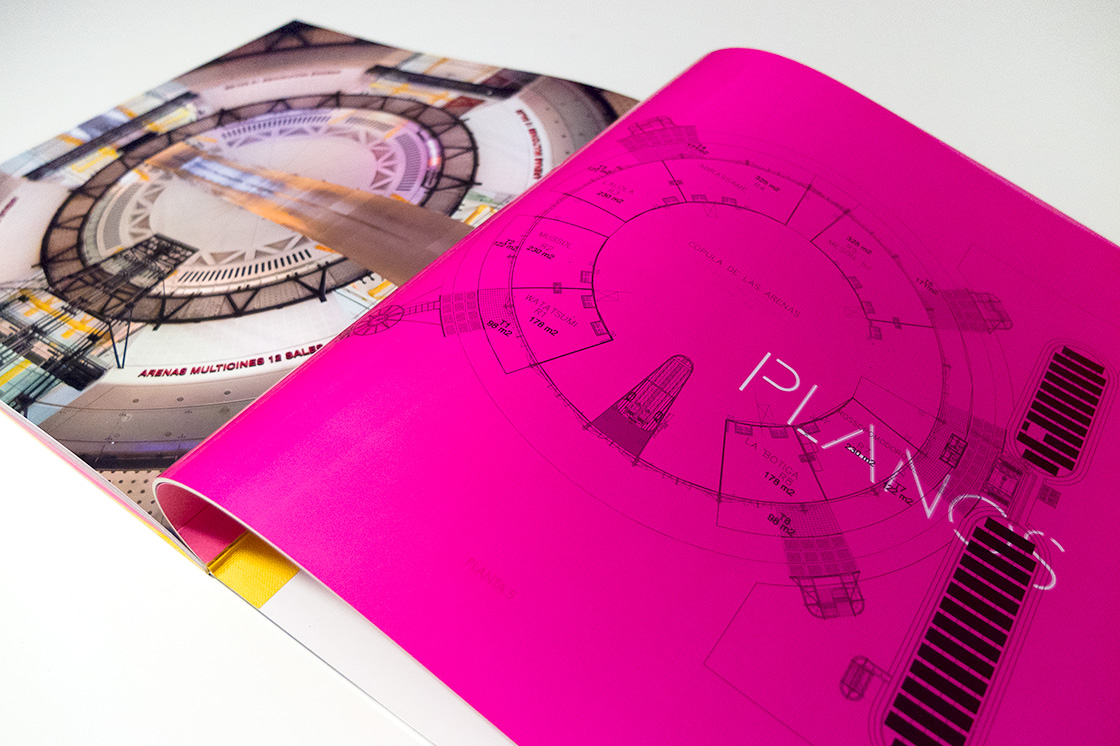 Centro Comercial Arenas de Barcelona Concurso AECC dosiers planos detalle