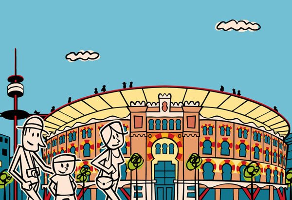 Centro Comercial Arenas de Barcelona — Ilustraciones