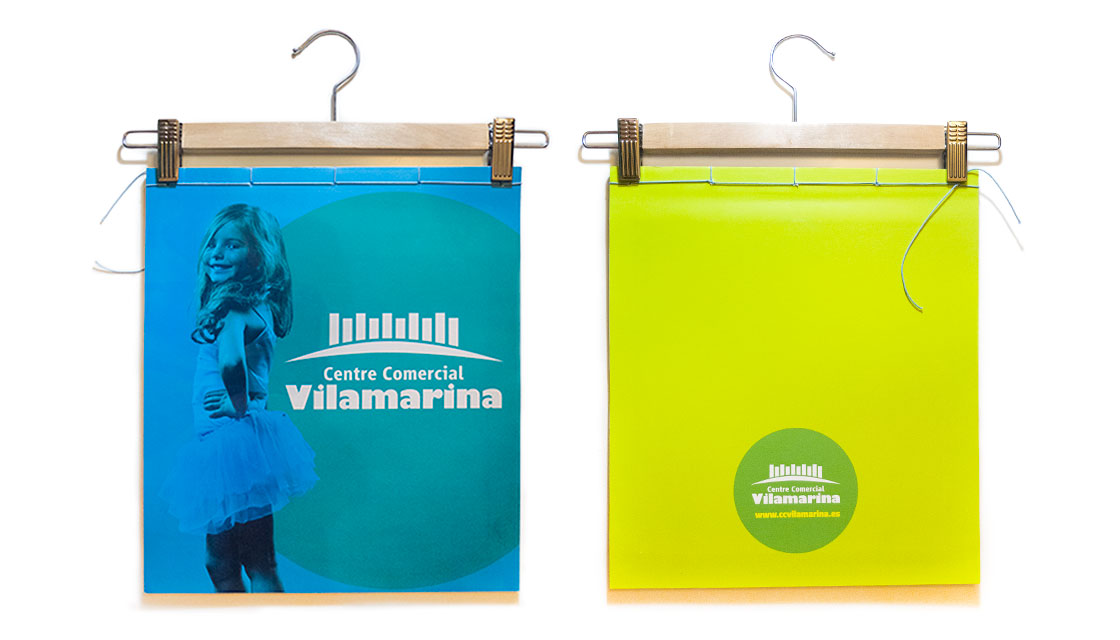 Portada y contraportada del dossier Vilamarina