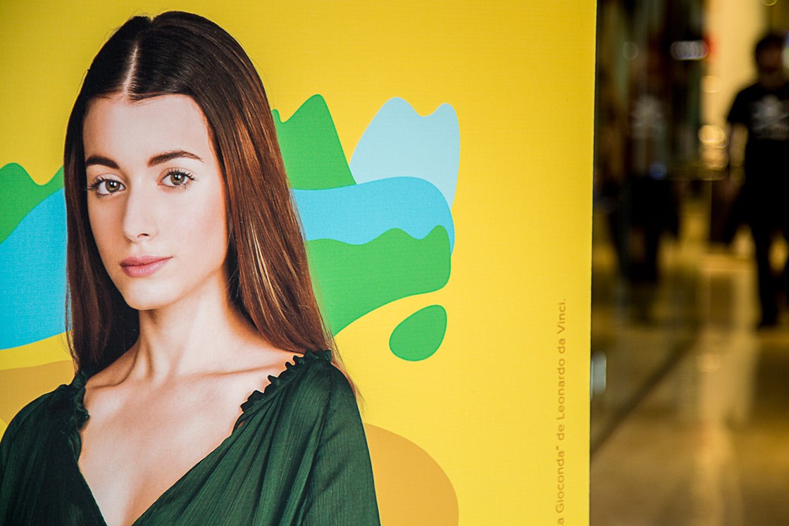 plafón de la campaña El arte de comprar