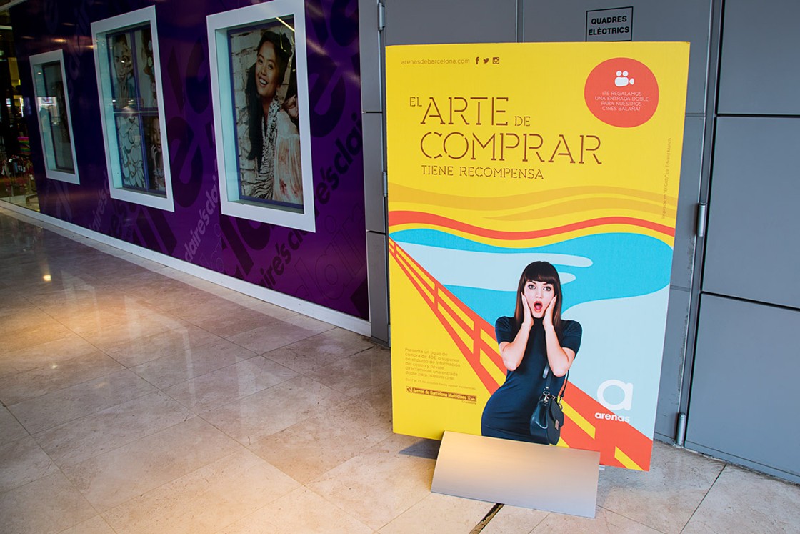 plafón de la campaña El arte de comprar-2