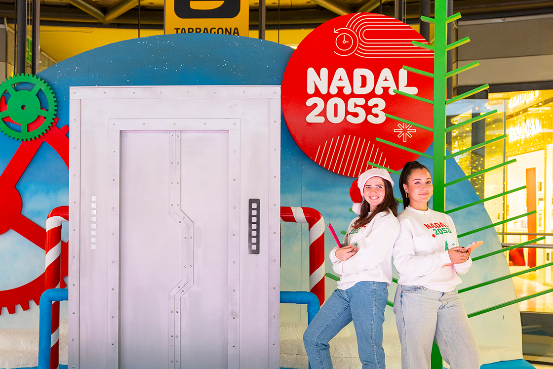 evento de activación para la campaña de Navidad