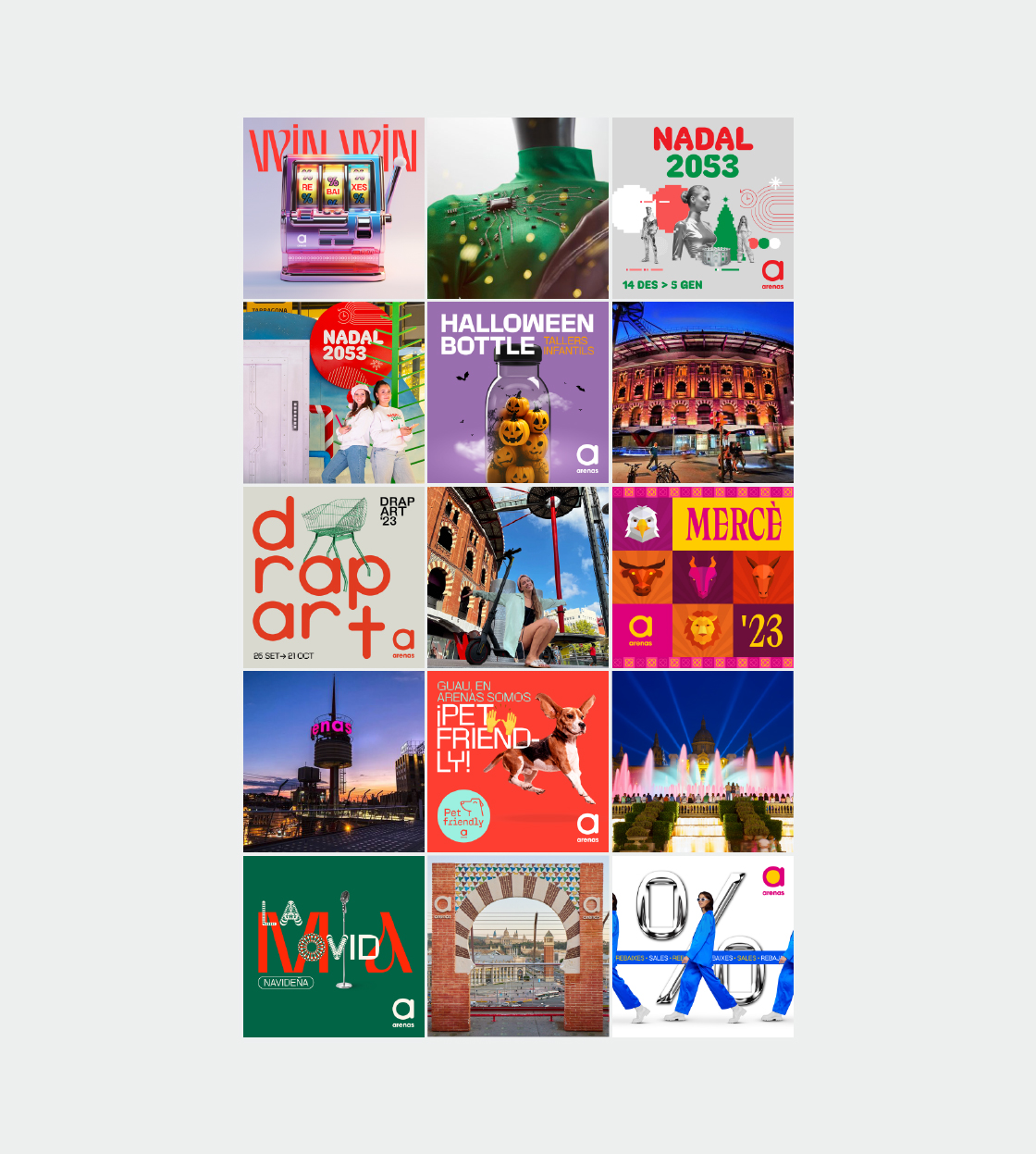 feed de Instagram de Arenas de Barcelona