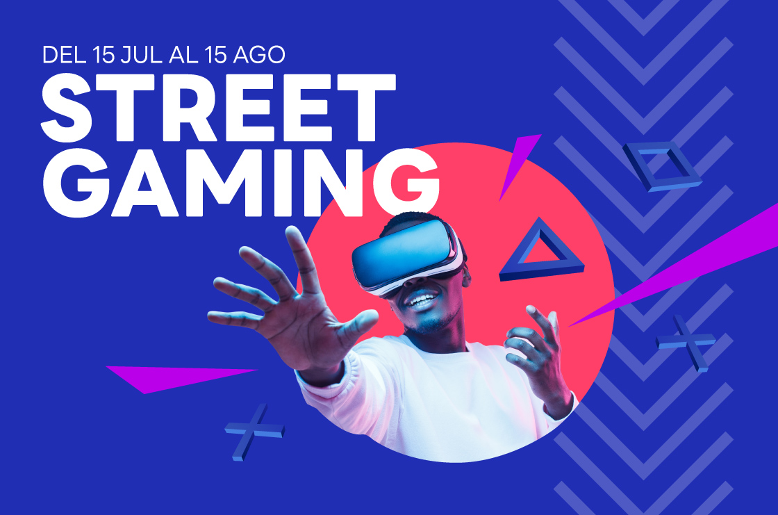 diseño de la campaña de Street Gaming de La Fira Centre Comercial